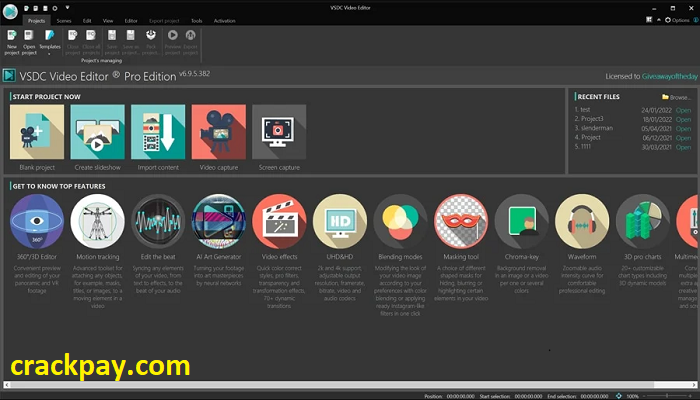 VSDC Video Editor Pro Crack