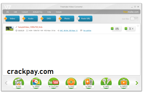 Freemake Video Converter Activation Key