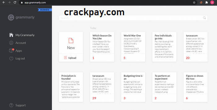Grammarly Premium Account