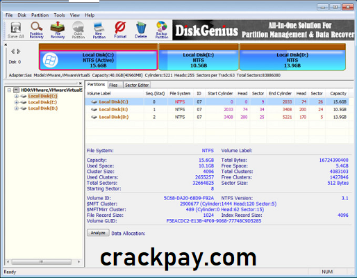 DiskGenius Crack