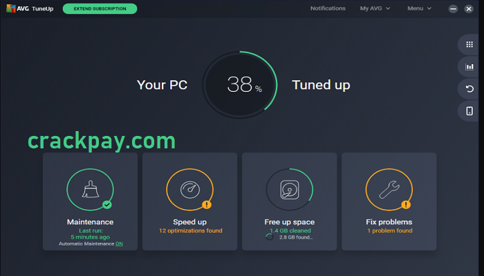 AVG PC TuneUp Activation Code